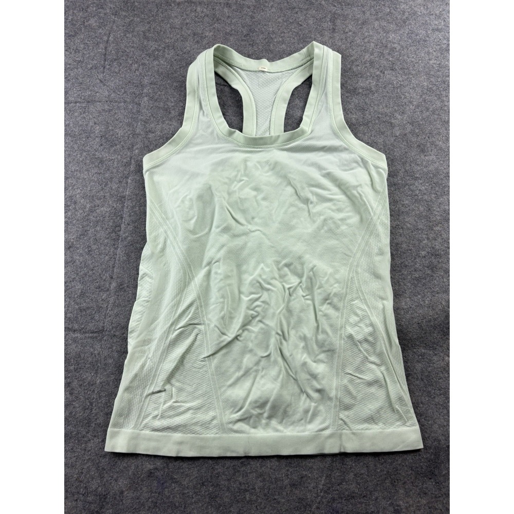 Athleta Shirt Women's S Light Green Tank Top Athletic Outdoors Gym Pilates